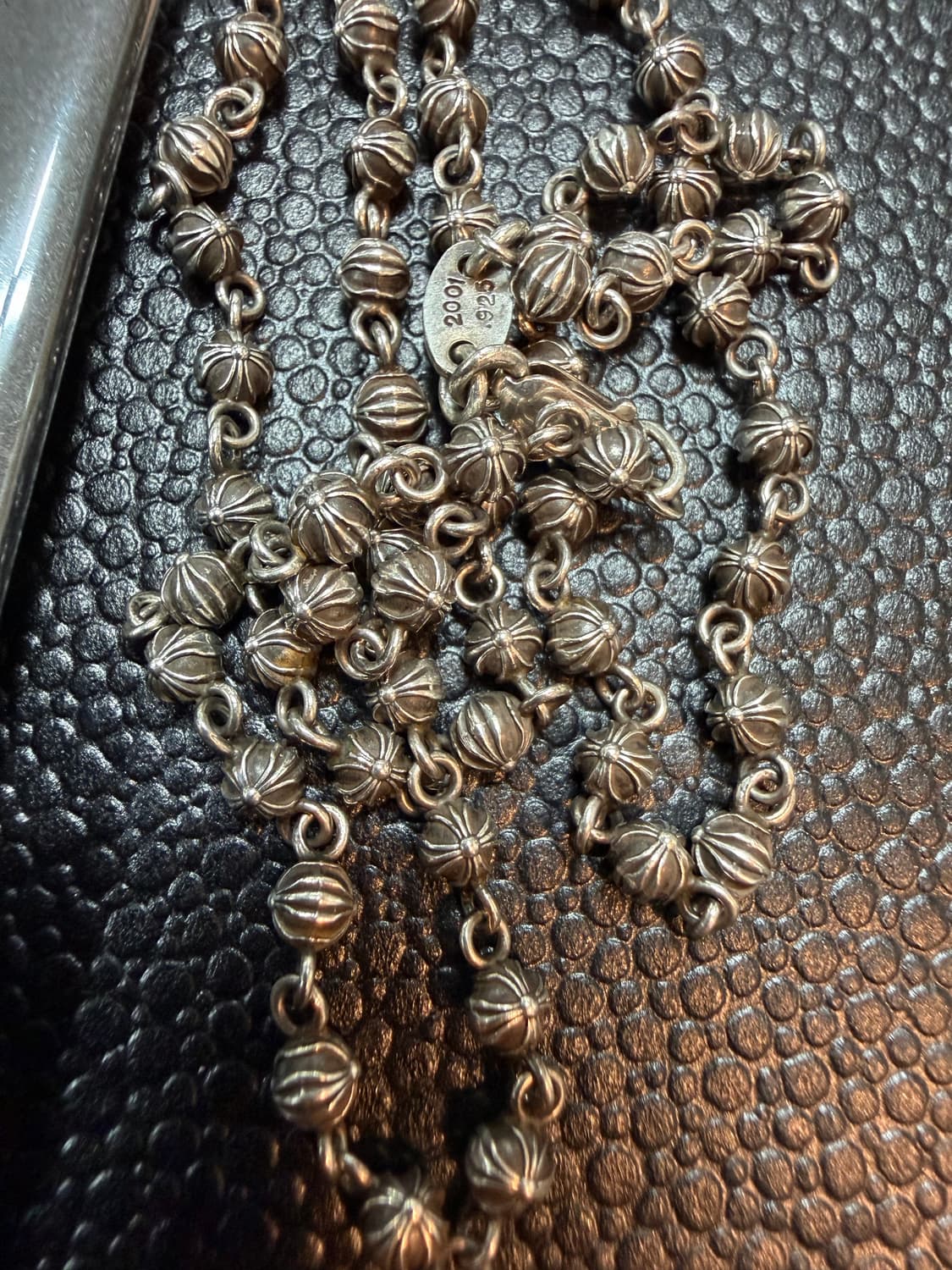 크롬하츠 정품 크로스볼체인목걸이 18인치  국내 해외 수량한정판 팝니다. 상품이미지4