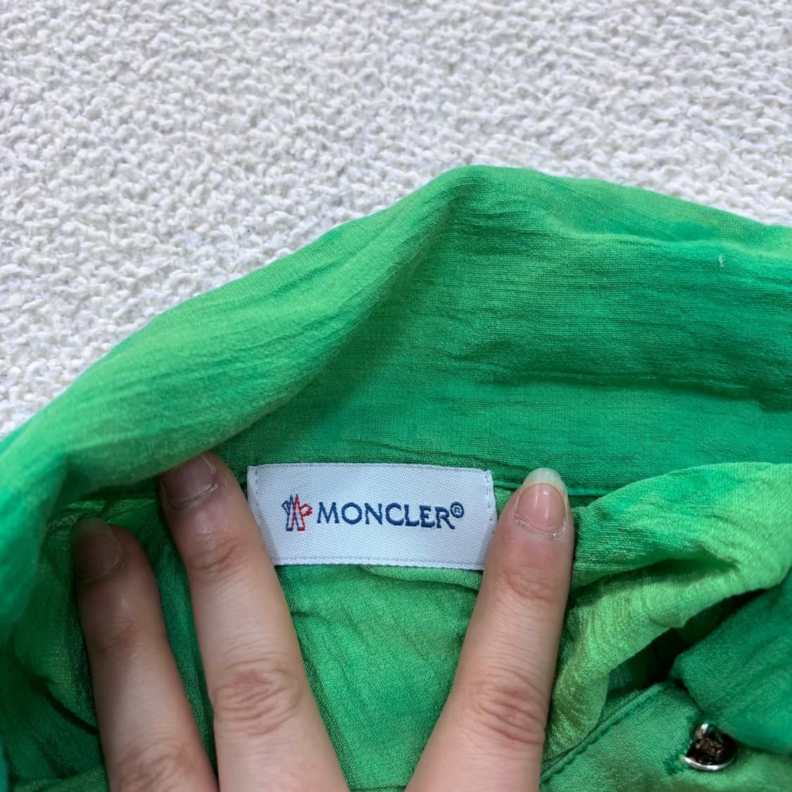 실측확인 고급 빈티지 여성 크롭 셔츠 0402E 상품이미지3