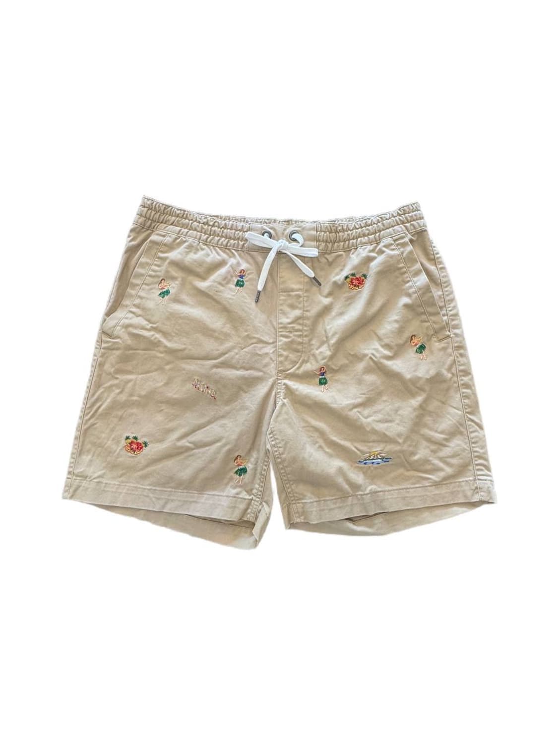 폴로 랄프로렌 알로하 자수 쇼츠 (33-34) 상품이미지1