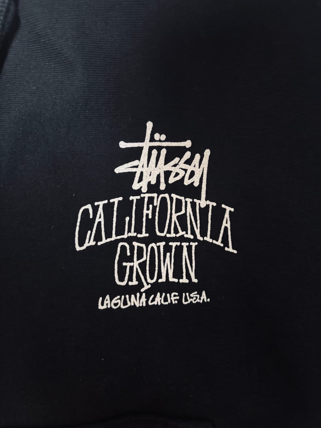 스투시 캘리 그로운 집 후드 블랙 상품이미지4