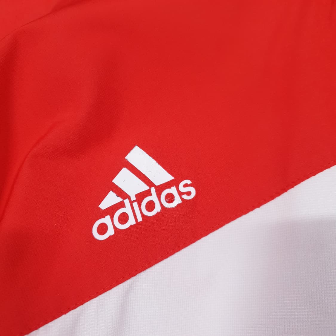 실측 3XL) 아디다스 대한민국 국대 올림픽 트레이닝 우븐 바람막이 자켓 상품이미지3