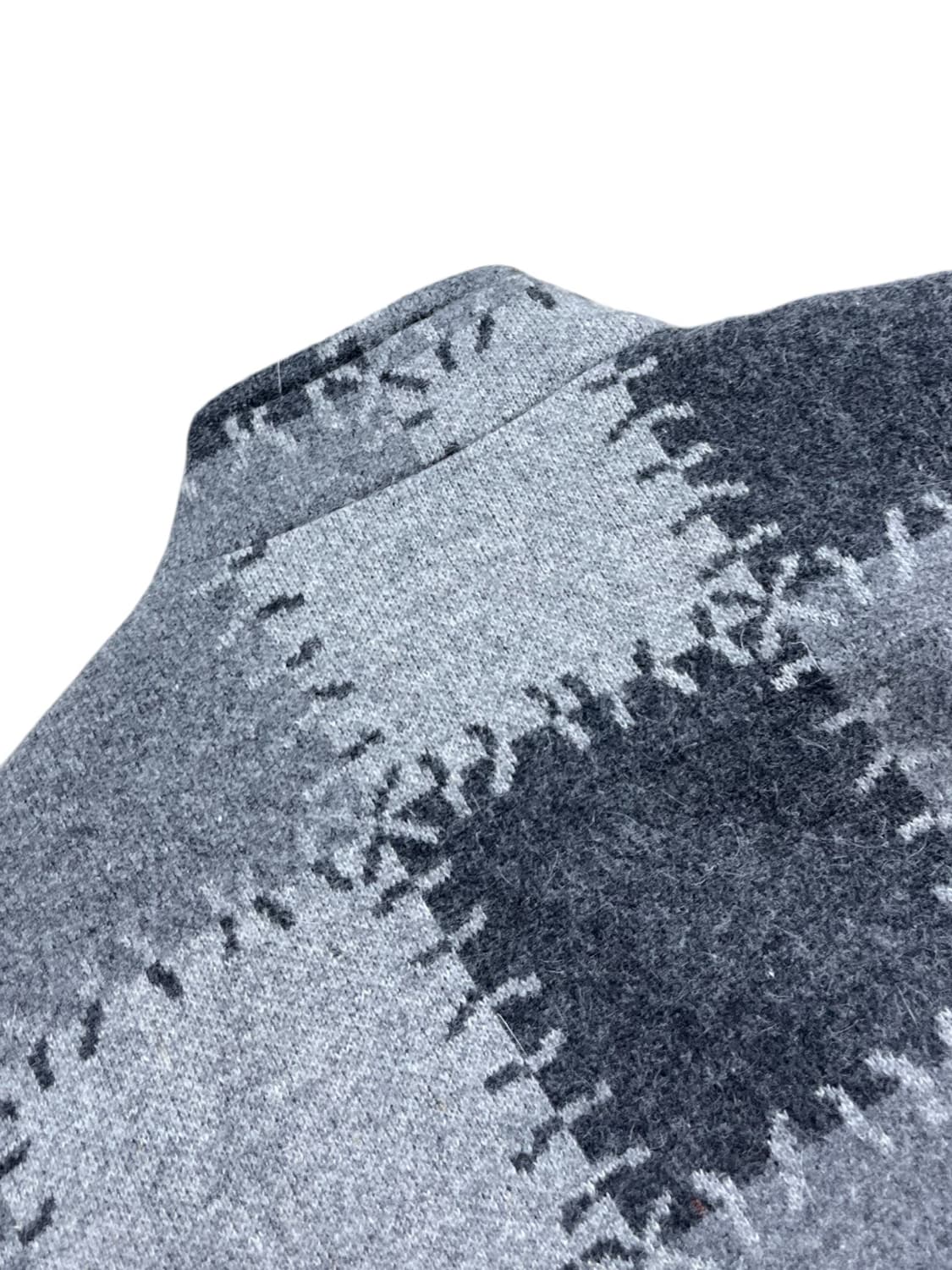 Vintage (maede in japan) 울 혼방 하이넥 자켓  상품이미지5