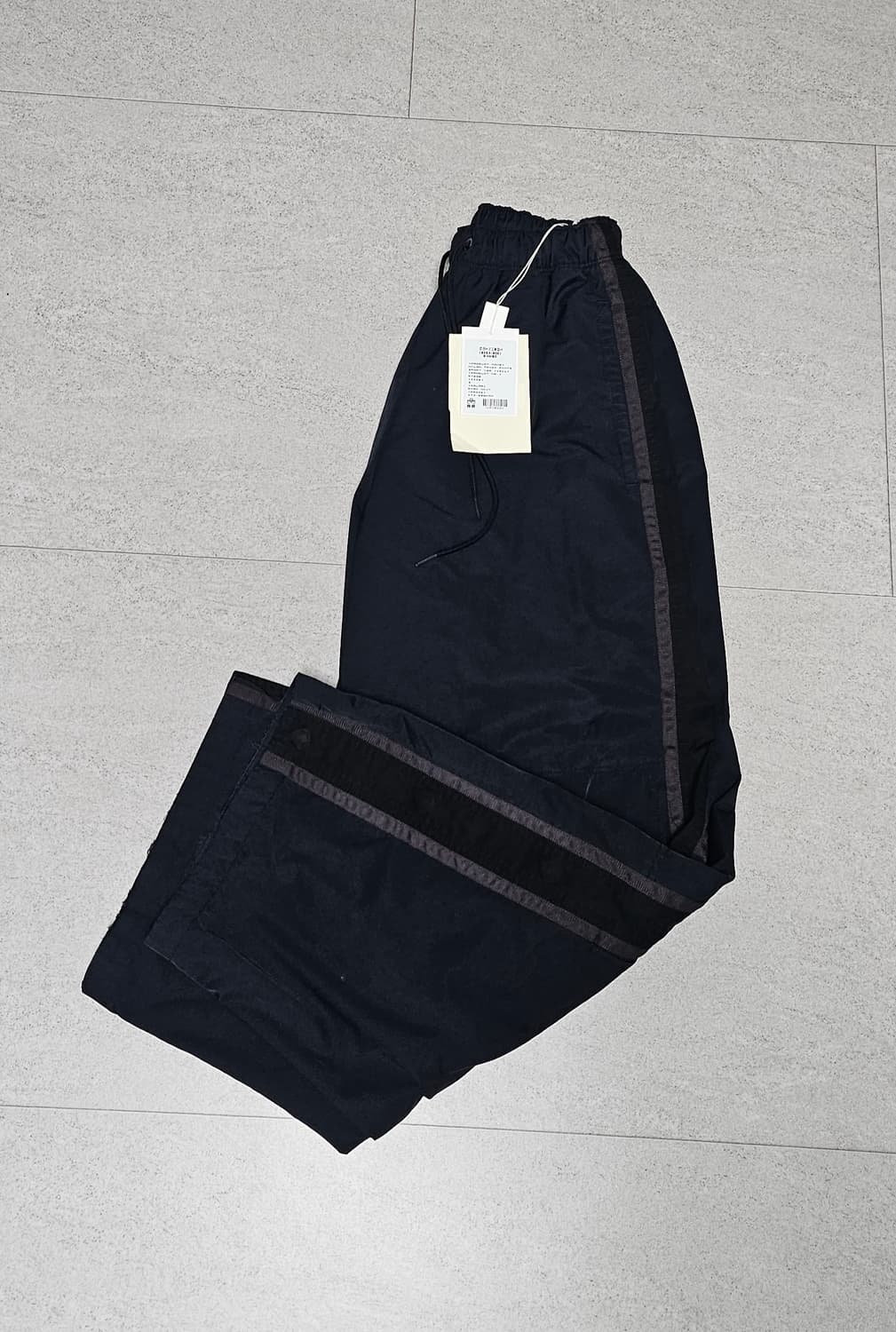 3) 폴리테루 정규 나일론 트랙팬츠 다크네이비 상품이미지1