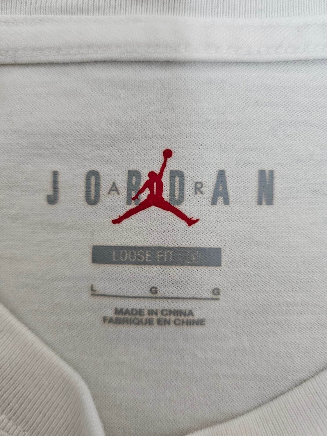 나이키 조던 크롭 반팔티셔츠 L 상품이미지3