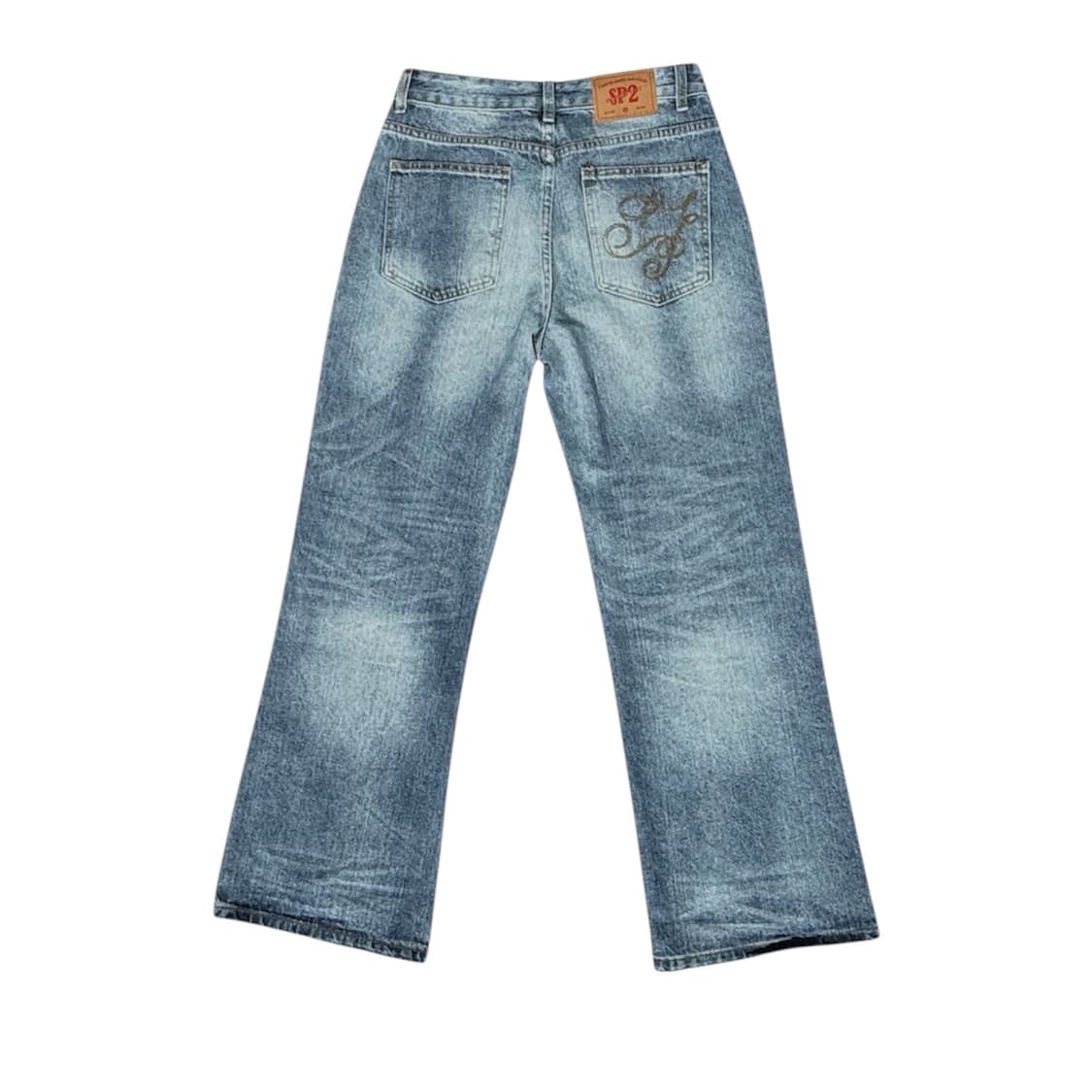 S2p 백포켓 자수 빈티지 워싱 데님 상품이미지6