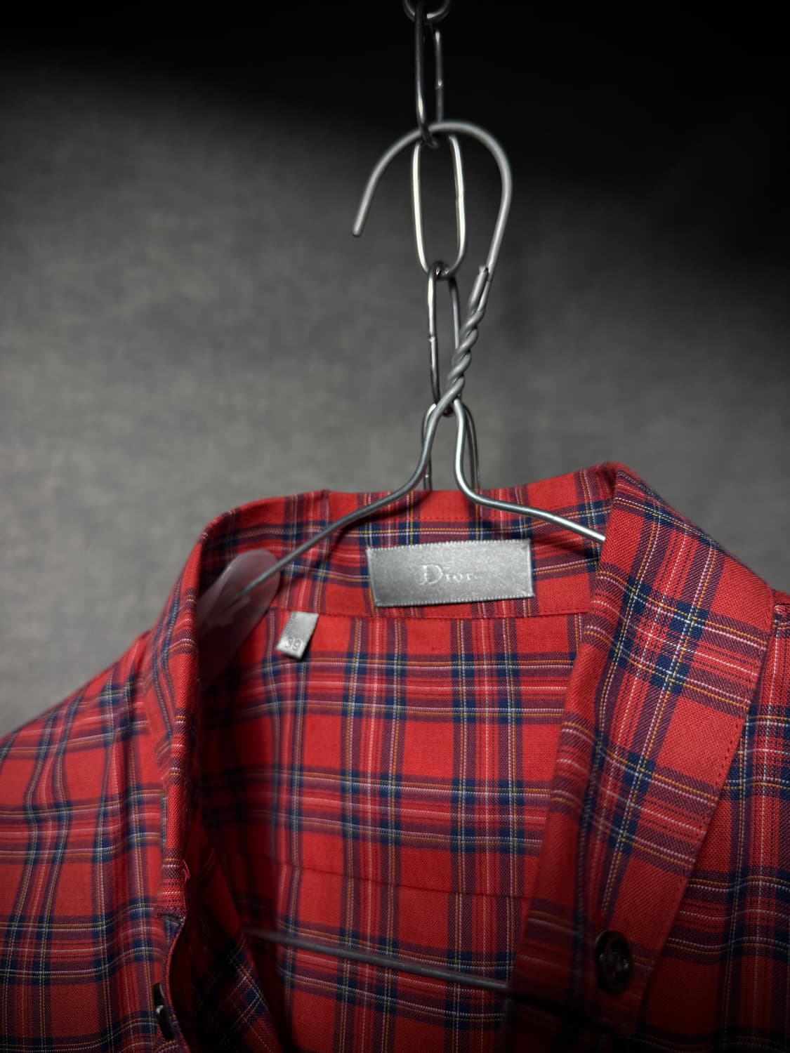 Dior Homme 2006SS Tartan Check Shirt 상품이미지6