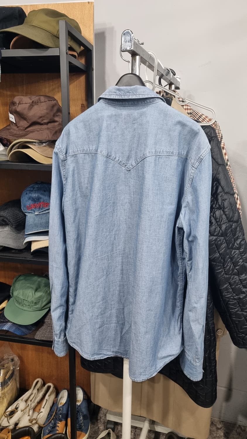 LEVI'S 연청 웨스턴 청남방 국내100(M) 상품이미지3