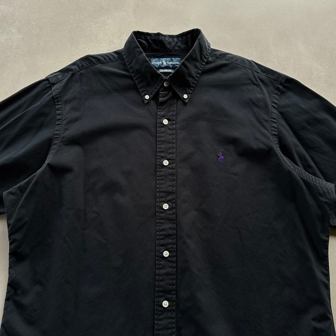 [L]폴로 랄프로렌 커스텀핏 블랙 셔츠 상품이미지4