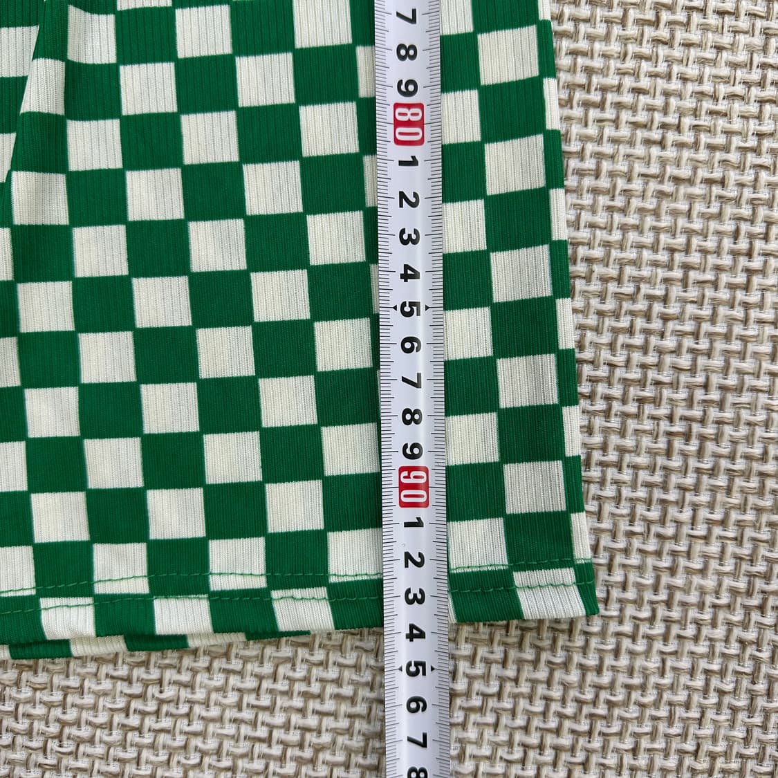 실측확인 빈티지 체크 바지 0429D 상품이미지6