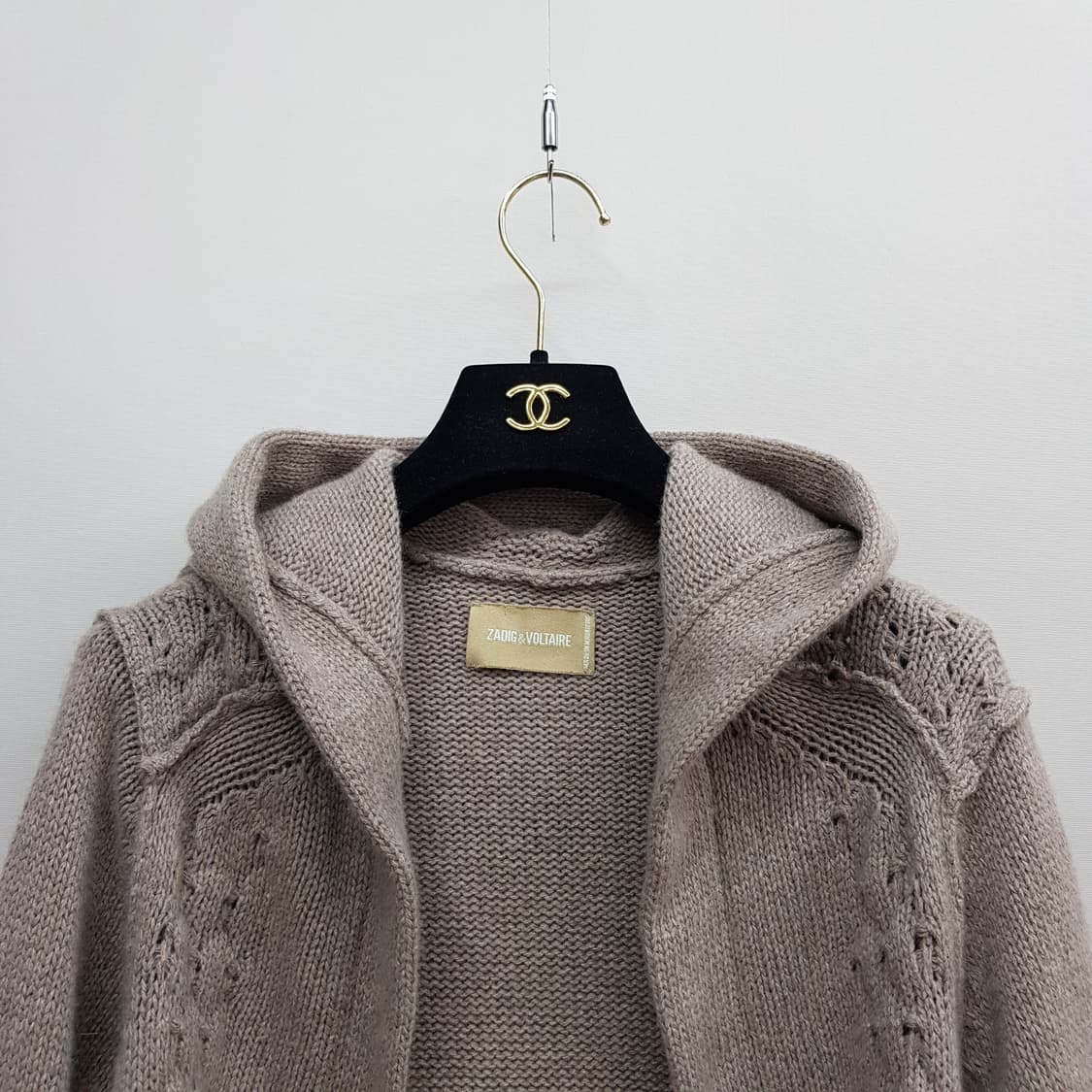 쟈딕앤볼테르후드 캐시미어 니트 롱 가디건 XS/S사이즈 상품이미지2