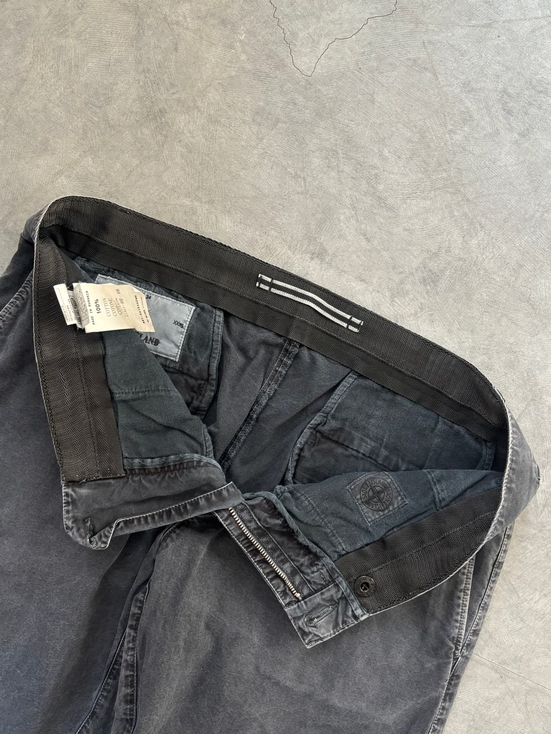 Stone Island 스톤아일랜드 가먼트다잉 치노 팬츠 상품이미지5