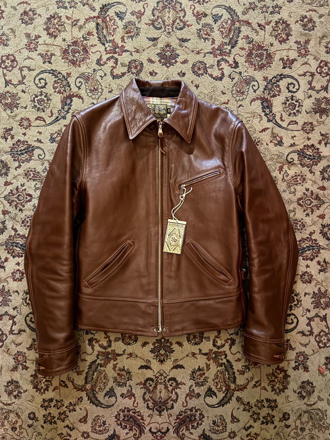 프리휠러스 Caboose 레더자켓 (38) 상품이미지1