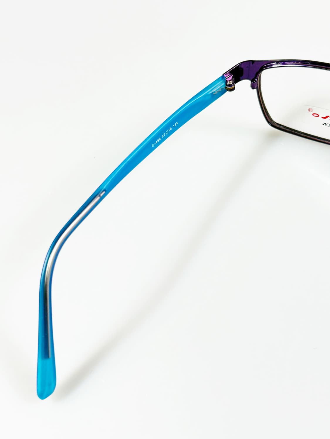 CAMO FASHION 슬림 스퀘어 메탈 프레임 빈티지 안경 상품이미지7