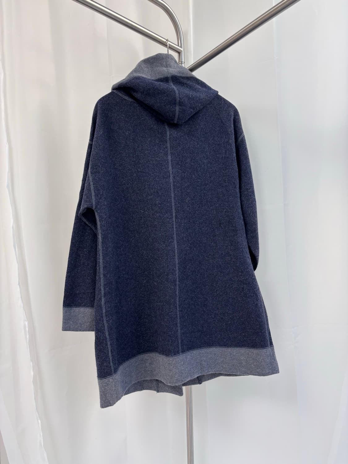 기모노 리버서블 배색 가디건 상품이미지3