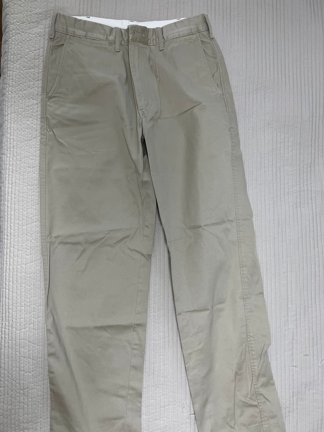 유니클로 레귤러핏 치노 팬츠 베이지 76 상품이미지1