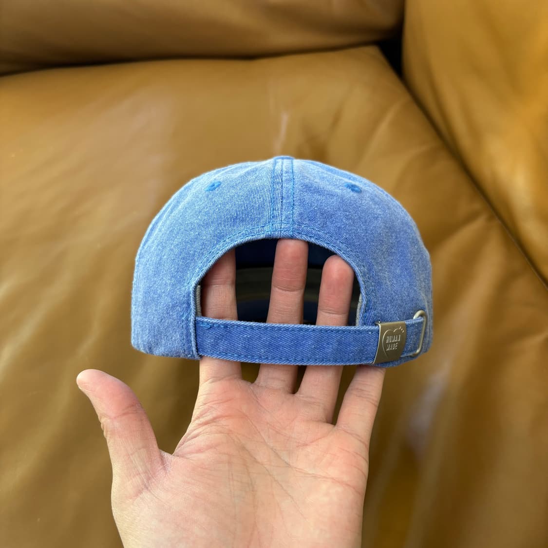 휴먼메이드 6패널 볼캡 모자 워시드 블루 상품이미지8
