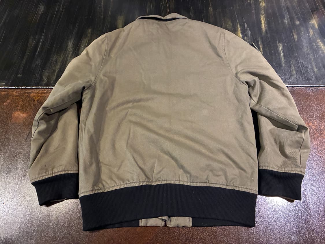 M) 스투시 밀리터리 봄버 워크자켓 올리브 상품이미지6