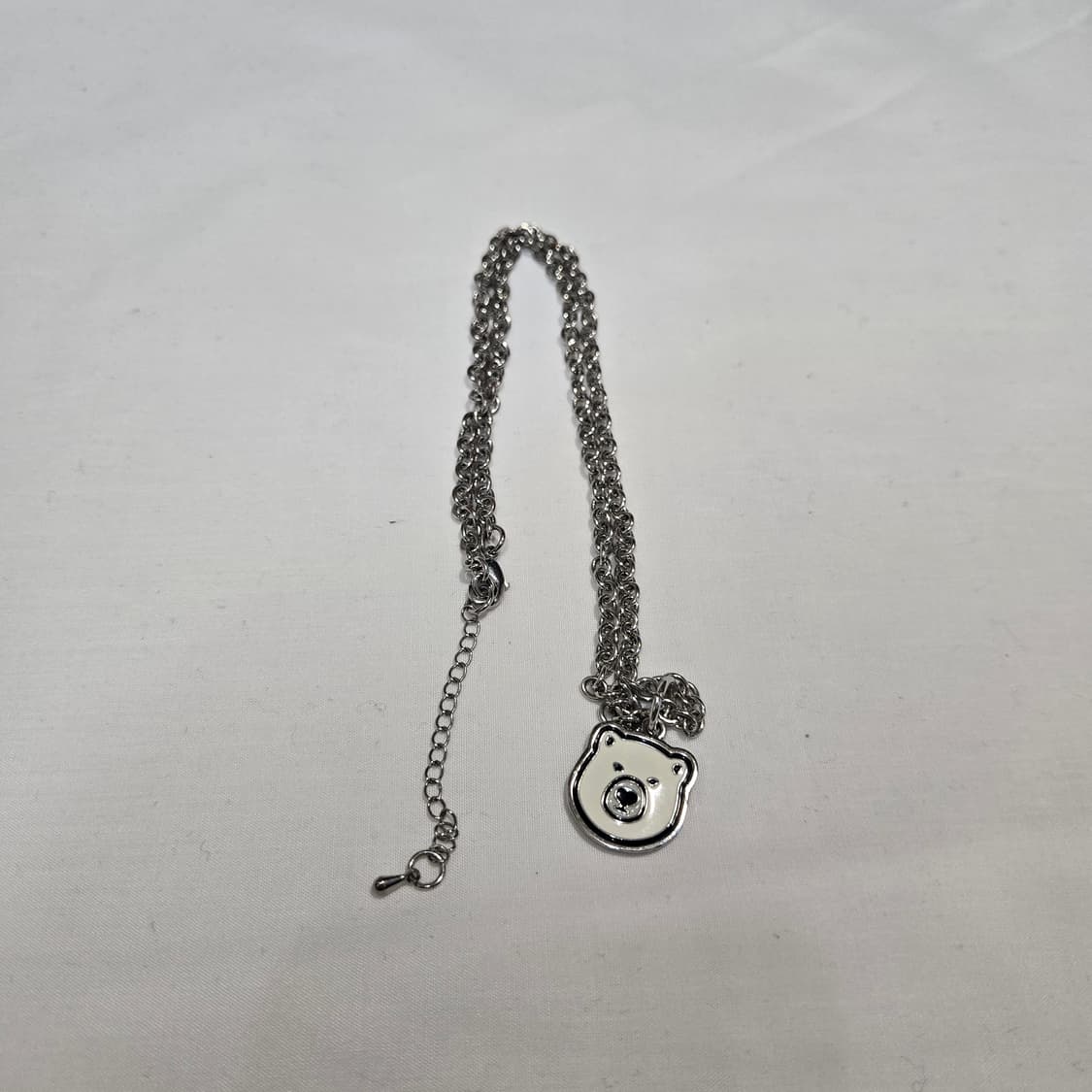 휴먼메이드 애니멀 네클리스 베어 화이트 상품이미지1