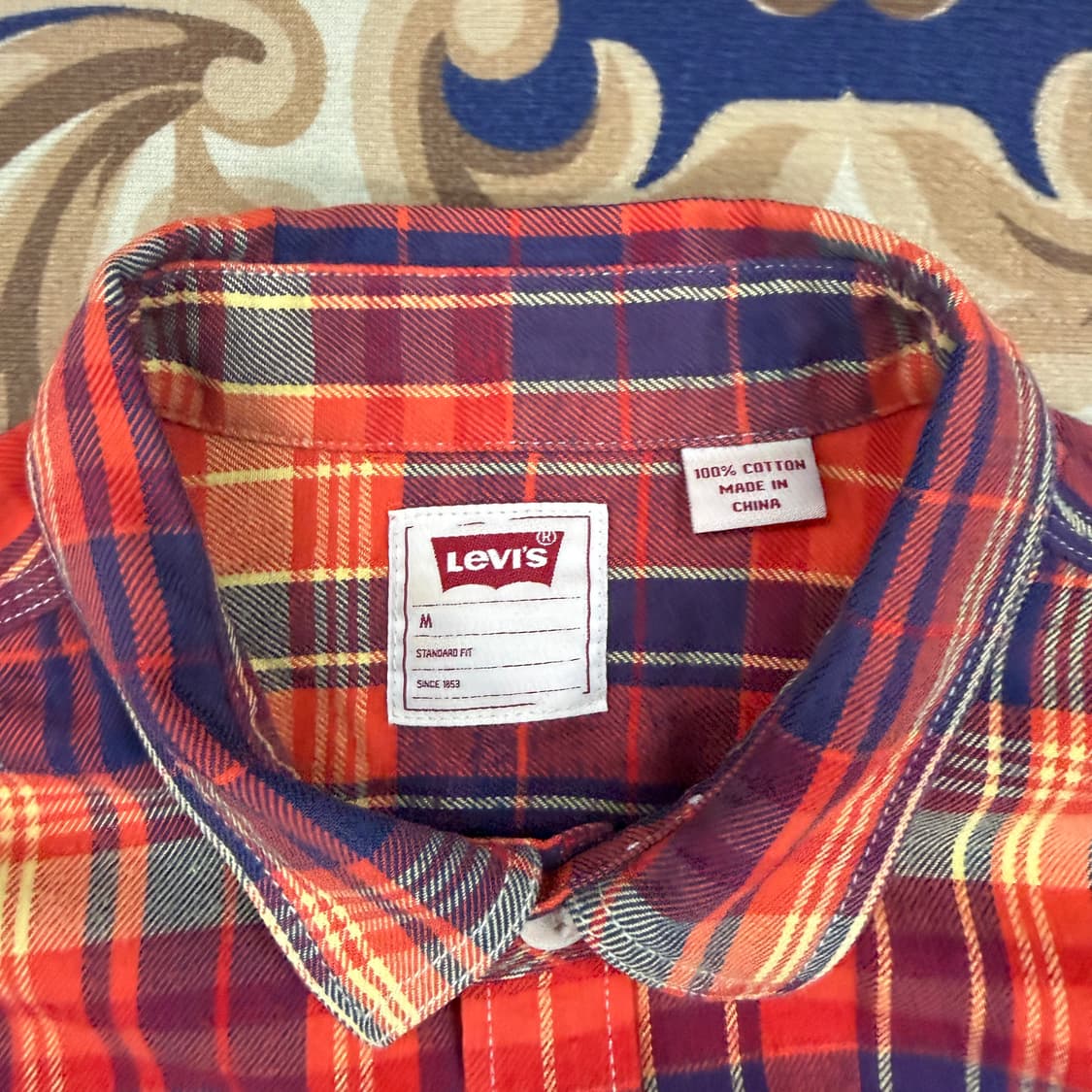 (M)리바이스 Levis 투포켓 웨스턴 체크셔츠 상품이미지2