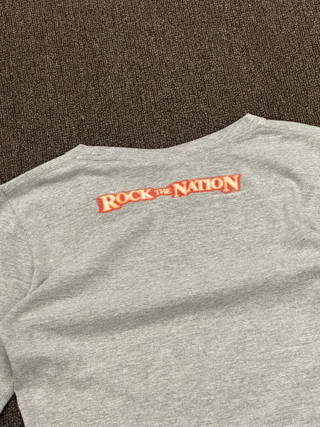 L)KISS 밴드 티 빈티지 락 프린팅 그레이 롱슬리브 상품이미지6