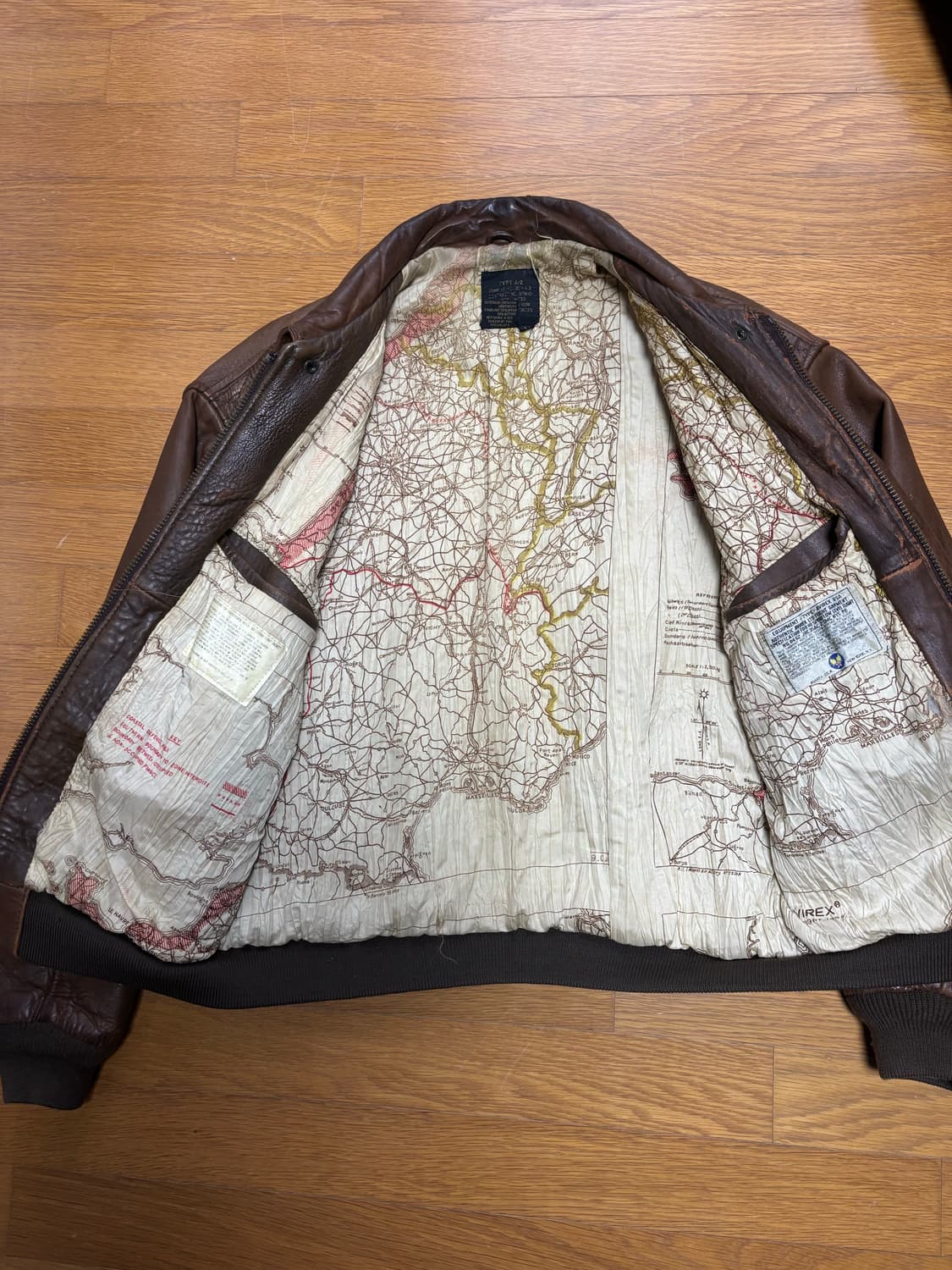 80s 아비렉스 레더 a2 m 상품이미지3