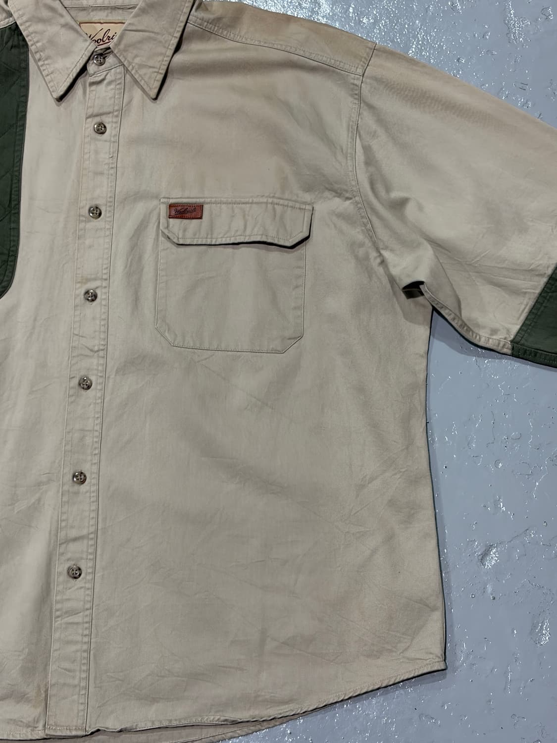 울리치(Woolrich) 빈티지 배색 워크 셔츠 상품이미지7