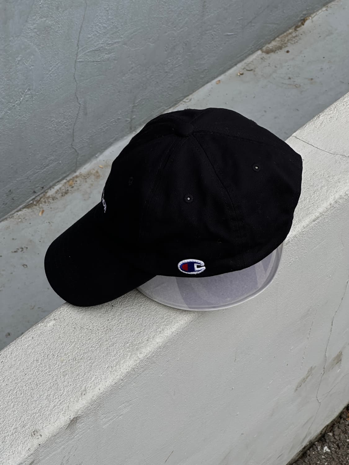 [F] 챔피온 블랙 볼캡 모자 (일본판) 상품이미지3