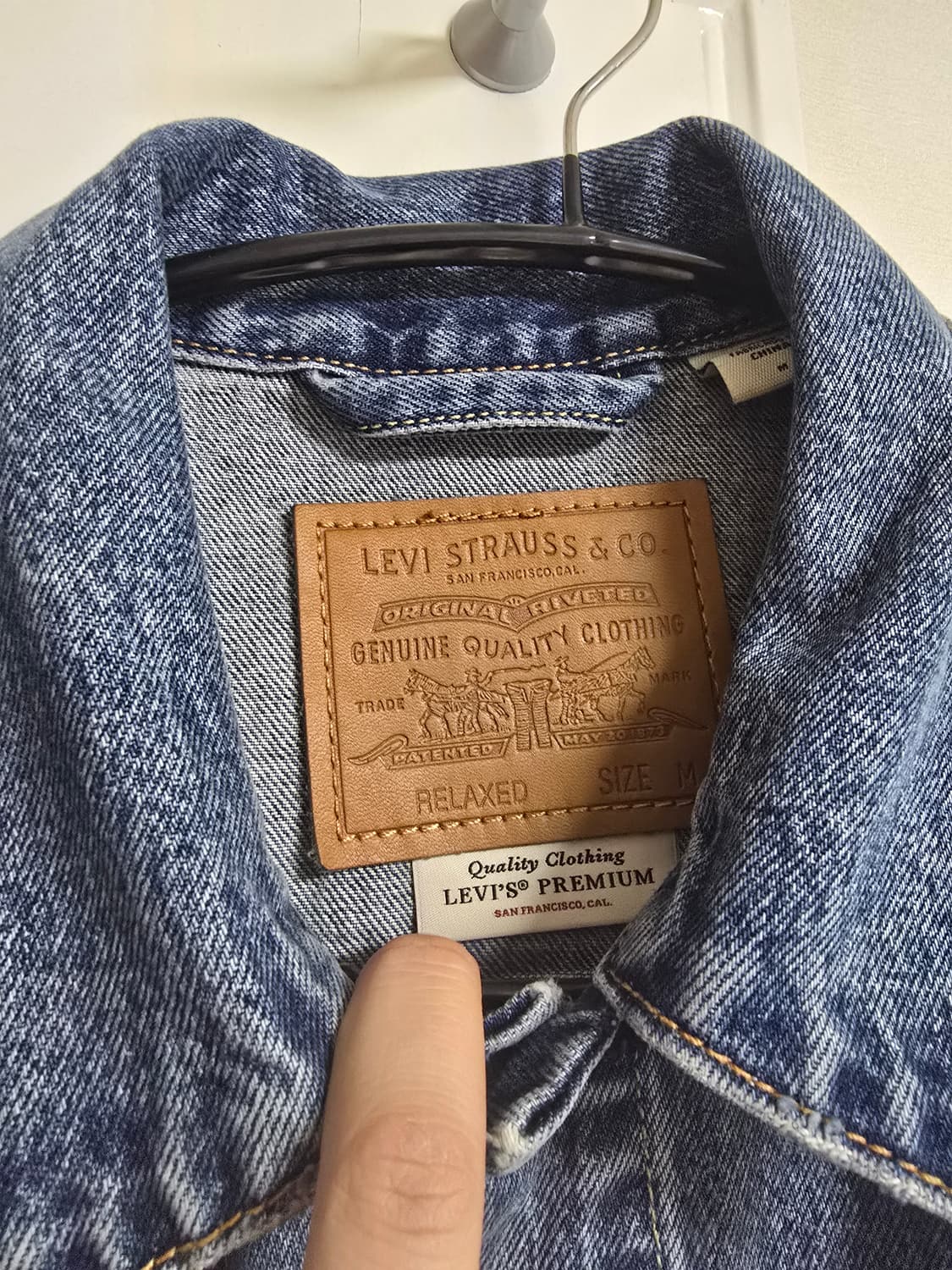 리바이스 1세대 자켓 상품이미지2