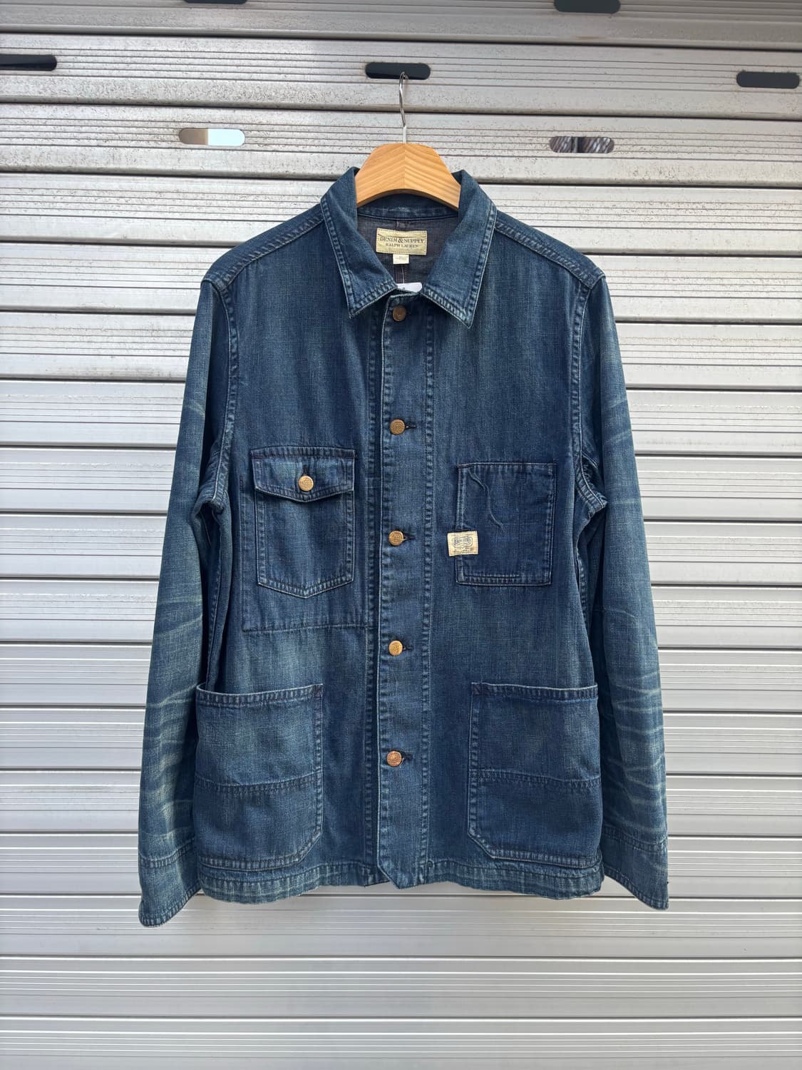 Denim & Supply Washed Denim Chore Jacket 상품이미지1