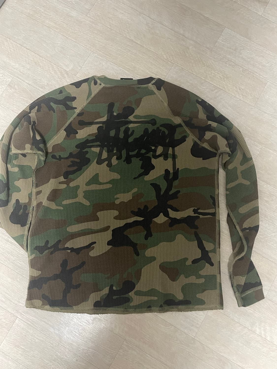 스투시 카모 써멀 슬리브 L 상품이미지3