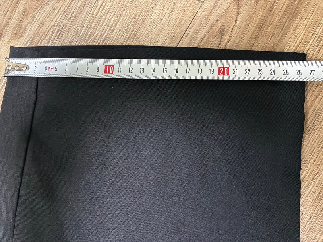 COCL 블랙 와이드 슬랙스 L 상품이미지8