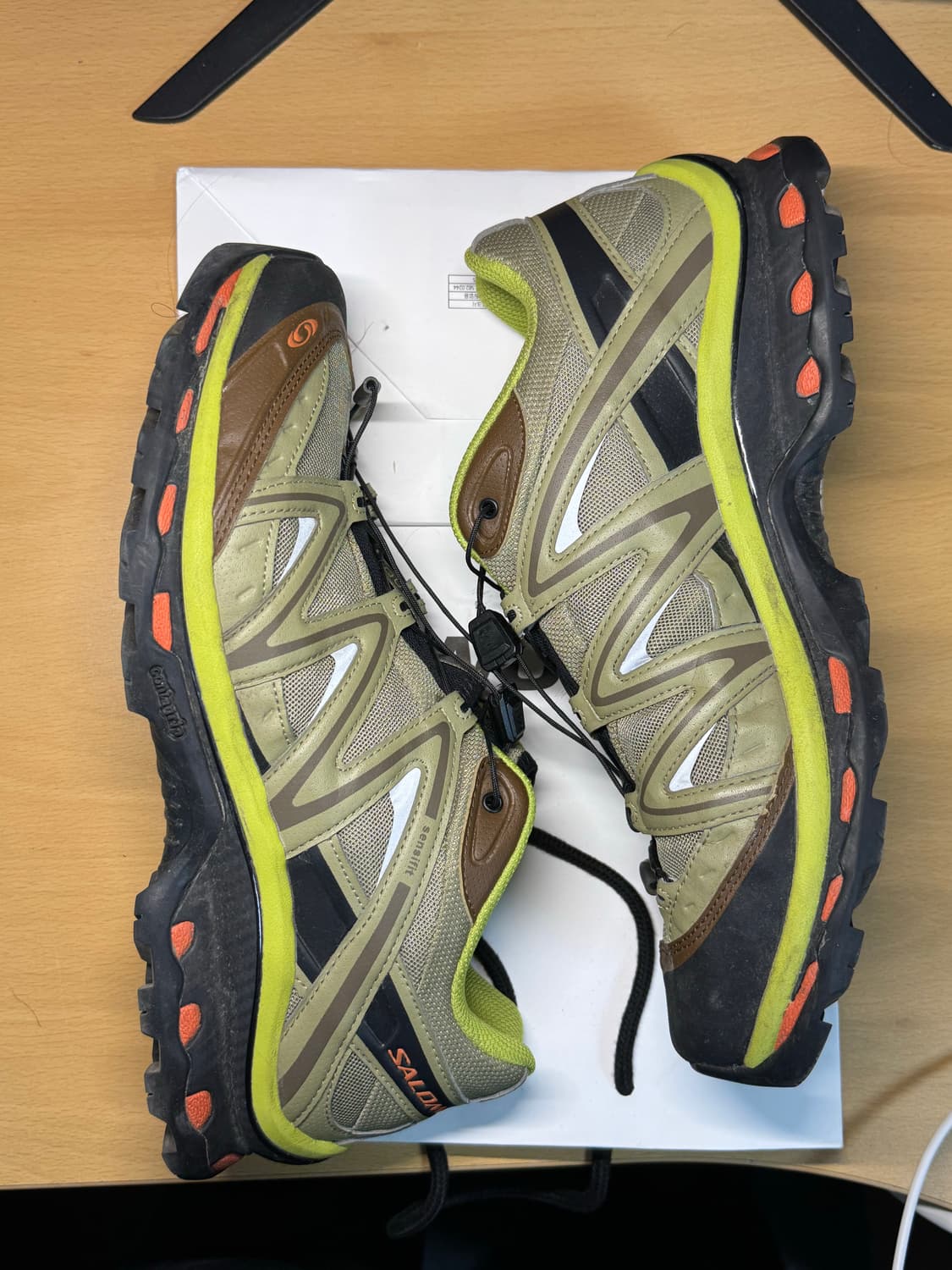 살로몬 XT-Quest 25FW 알로에 다크 어스  상품이미지2