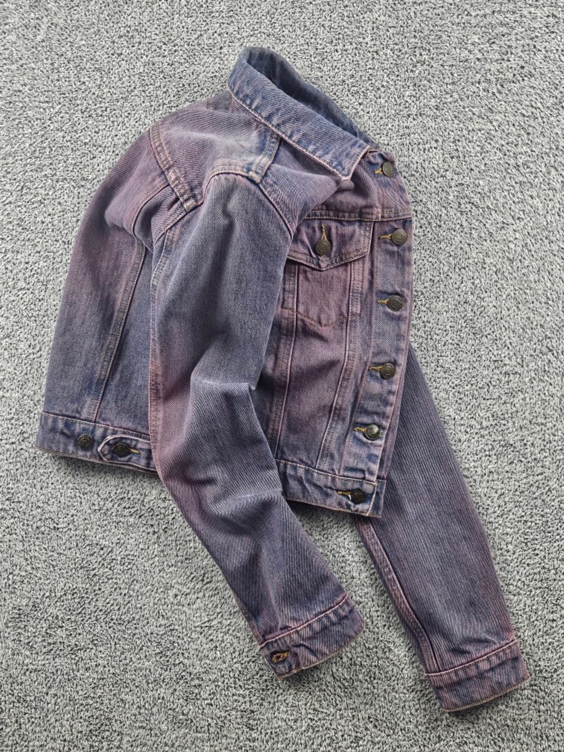 폴로 진스 컴퍼니 크롭 데님 트러커 자켓 ( XS ) / 9416 상품이미지4