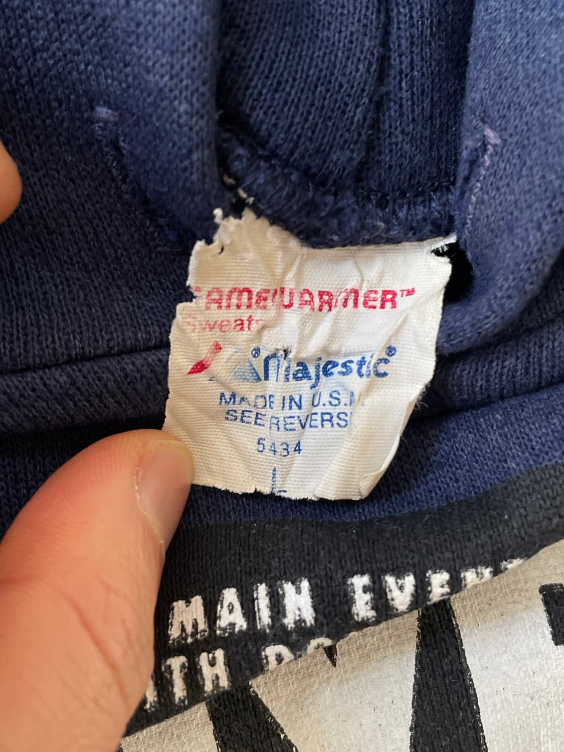 Rare!!) OG 1991 Mike Tyson  Promo Hoodie 상품이미지10