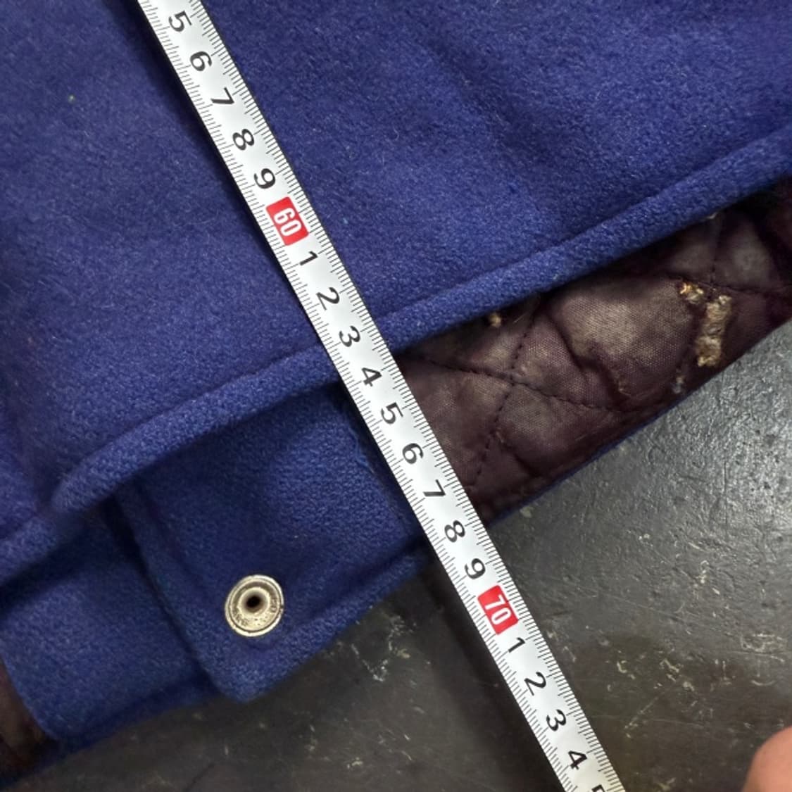 100 80s 캐나다 버나비 레기온 바시티 자켓 상품이미지7