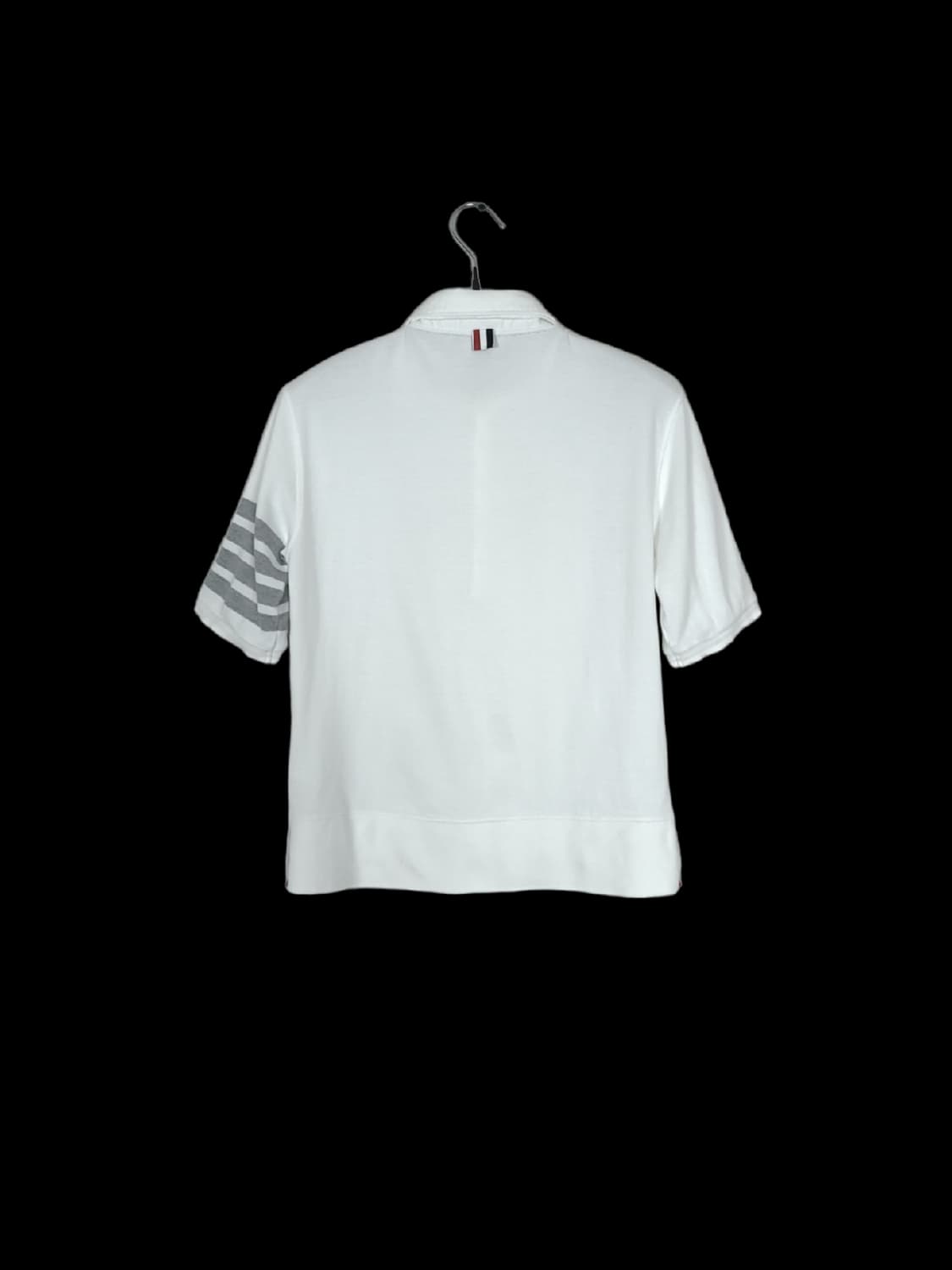 톰브라운 4바 와플니트 반팔 카라티셔츠 상품이미지2