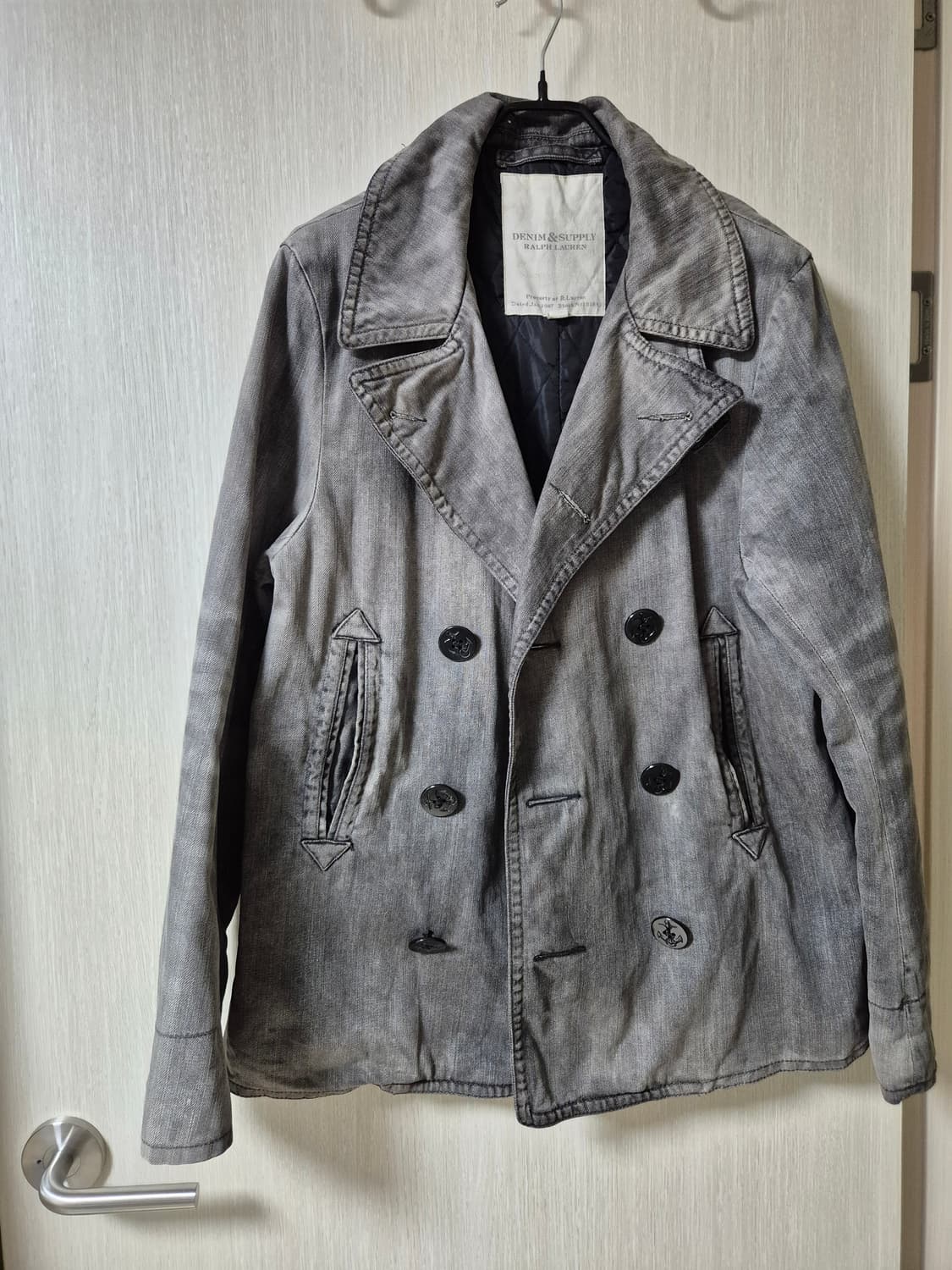 폴로 데님앤서플라이 랄프로렌 피코트 자켓 M 상품이미지1