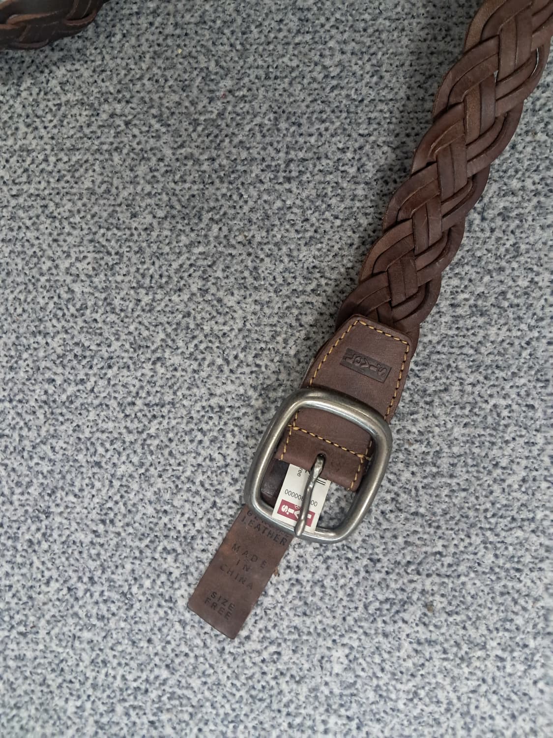 리바이스 가죽 벨트 미사용 상품이미지3