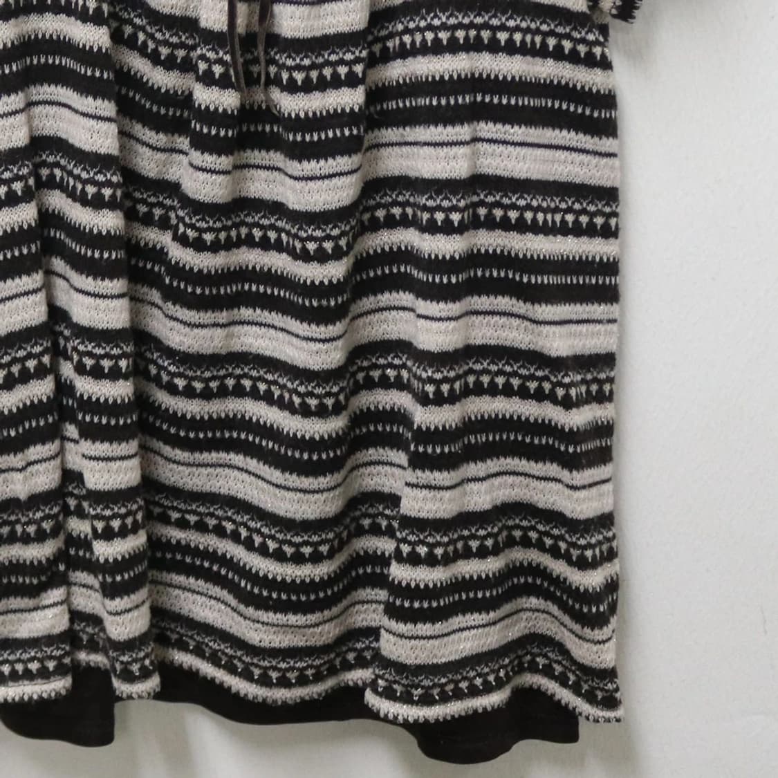 PATTERN 스퀘어넥 리본코어 니트 블라우스 62177 상품이미지4