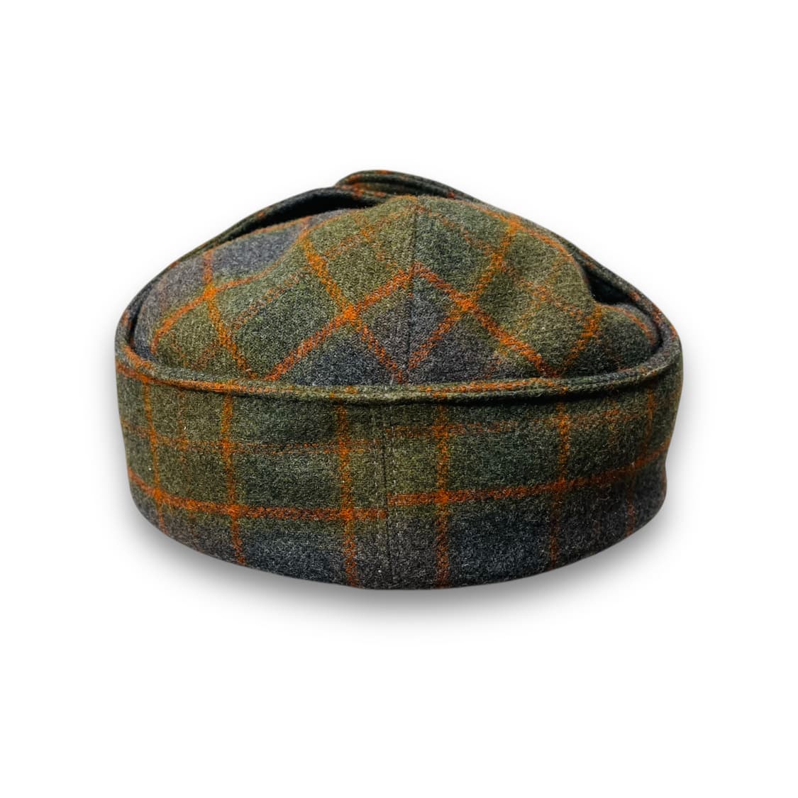 캉골 트위드 부가티 러셋 플레이드 이태리 울 헌팅캡/베레모 상품이미지4