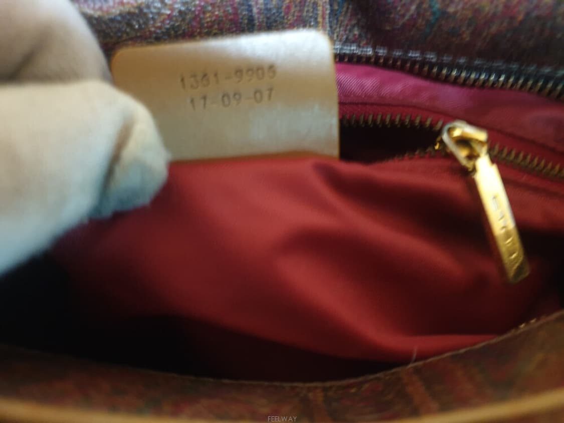 명품 에트로(ETRO 정품)큐티 앙증 미니 보스턴 토드백 스피디25시리즈 상품이미지3