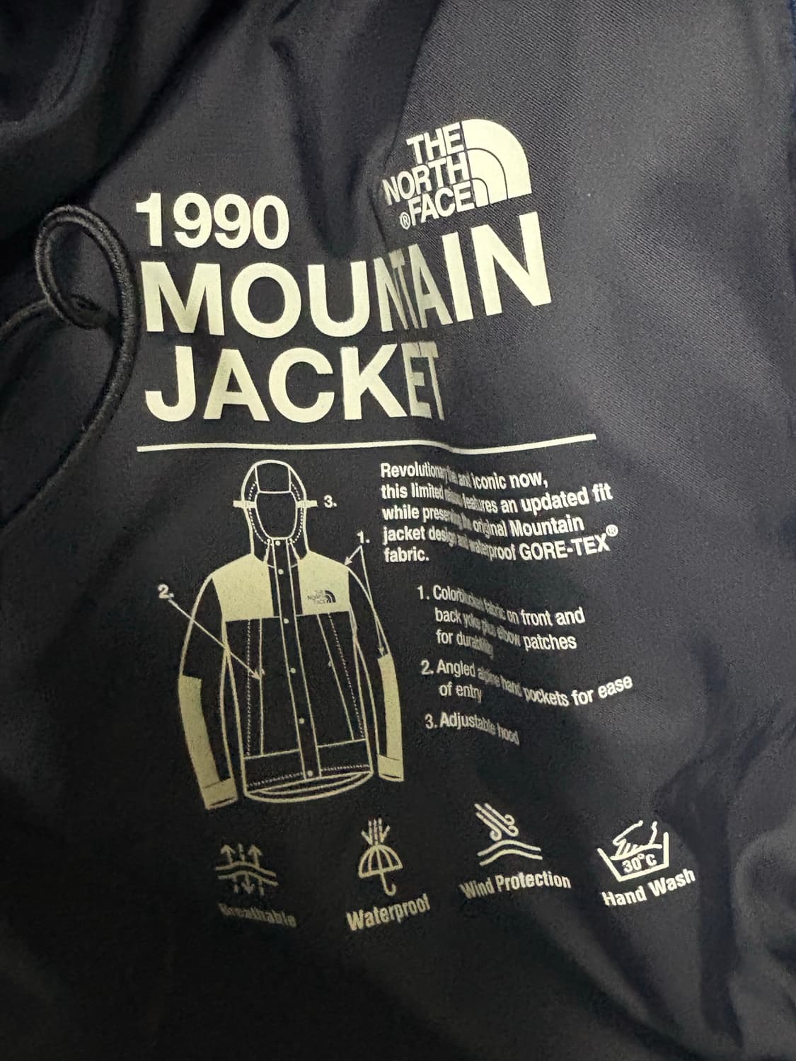 노스페이스 1990 고어텍스 자켓 xl 상품이미지3