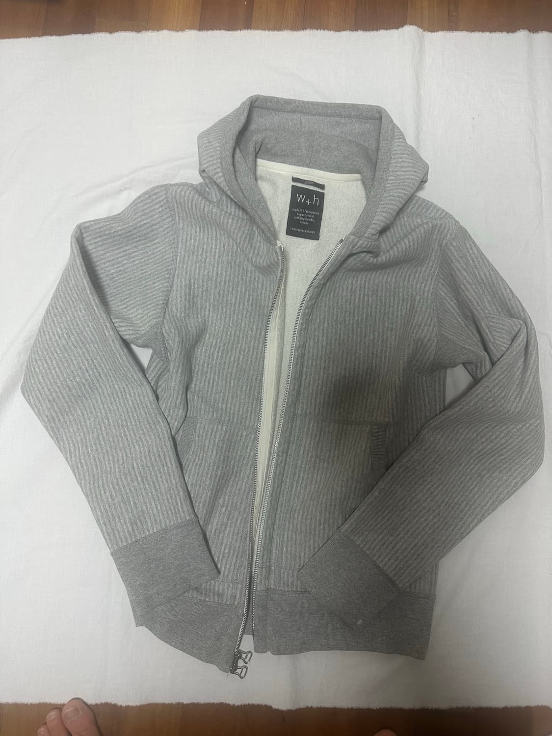 빈티지 후드집업 상품이미지1