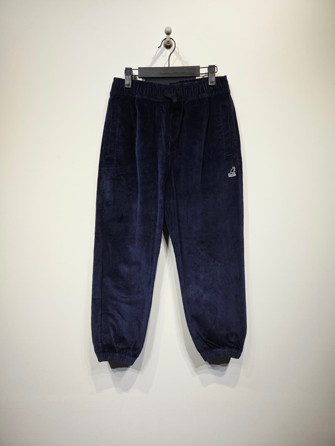 KANGOL 캉골 네이비 코듀로이 조거 팬츠 상품이미지2