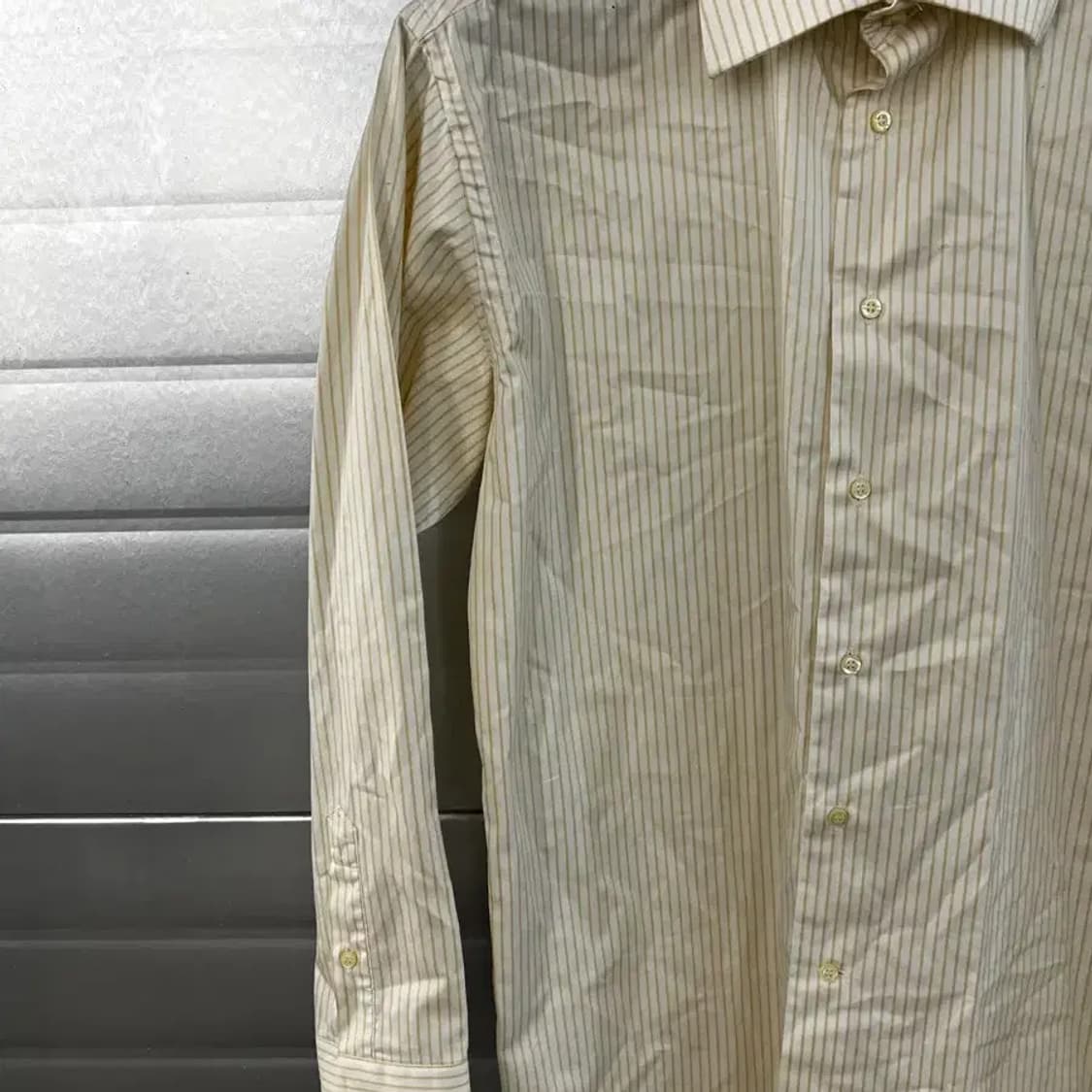 Ermenegildo Zegna 스트라이프 남성 셔츠 100-105 상품이미지3