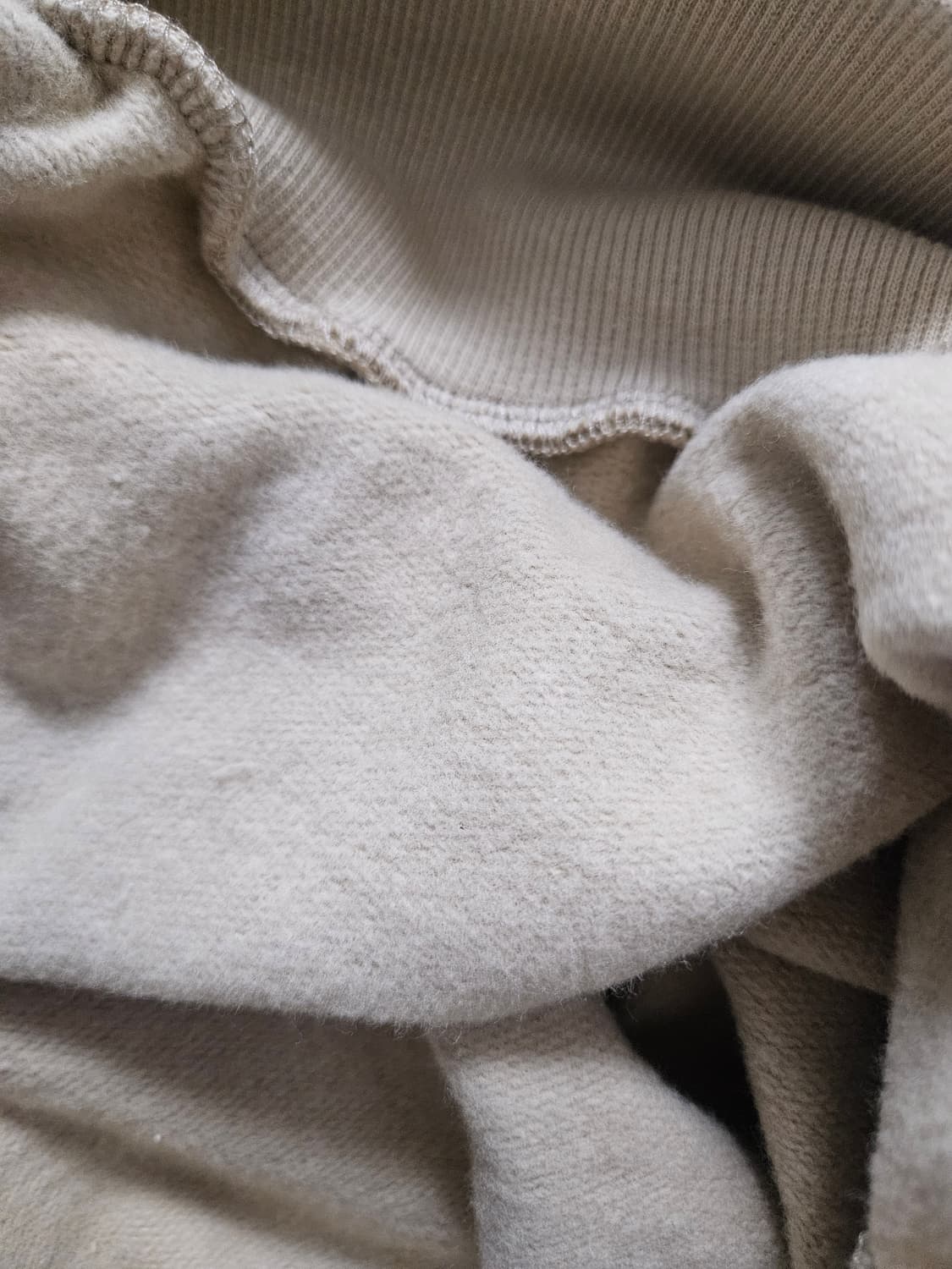 웰던 WE11DONE 베이지 프린팅 후드 XS 상품이미지5