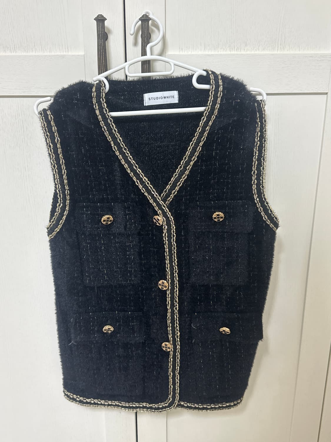 트위드 베스트 상품이미지1