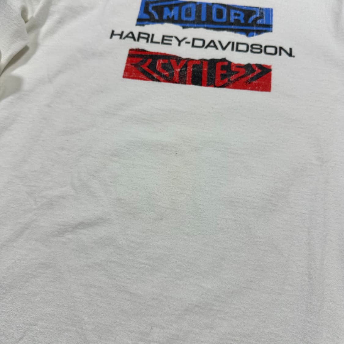 ✨ (바배) 할리데이비슨 화이트 롱슬리브 상품이미지7