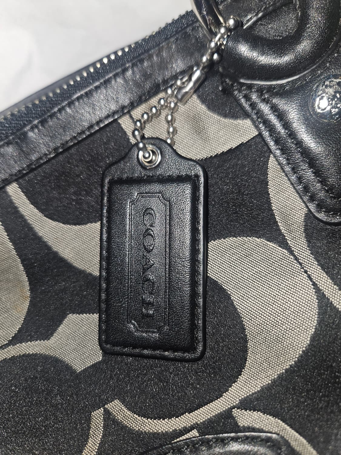 빈티지 코치 시그니처🖤 오네갸루 백 상품이미지6