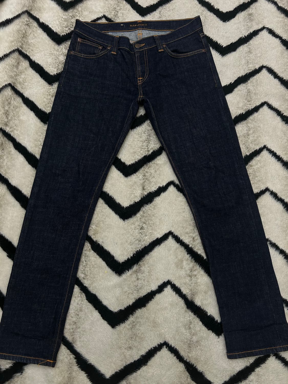 [31]누디진 롱존 데님팬츠/진청/스판 상품이미지3